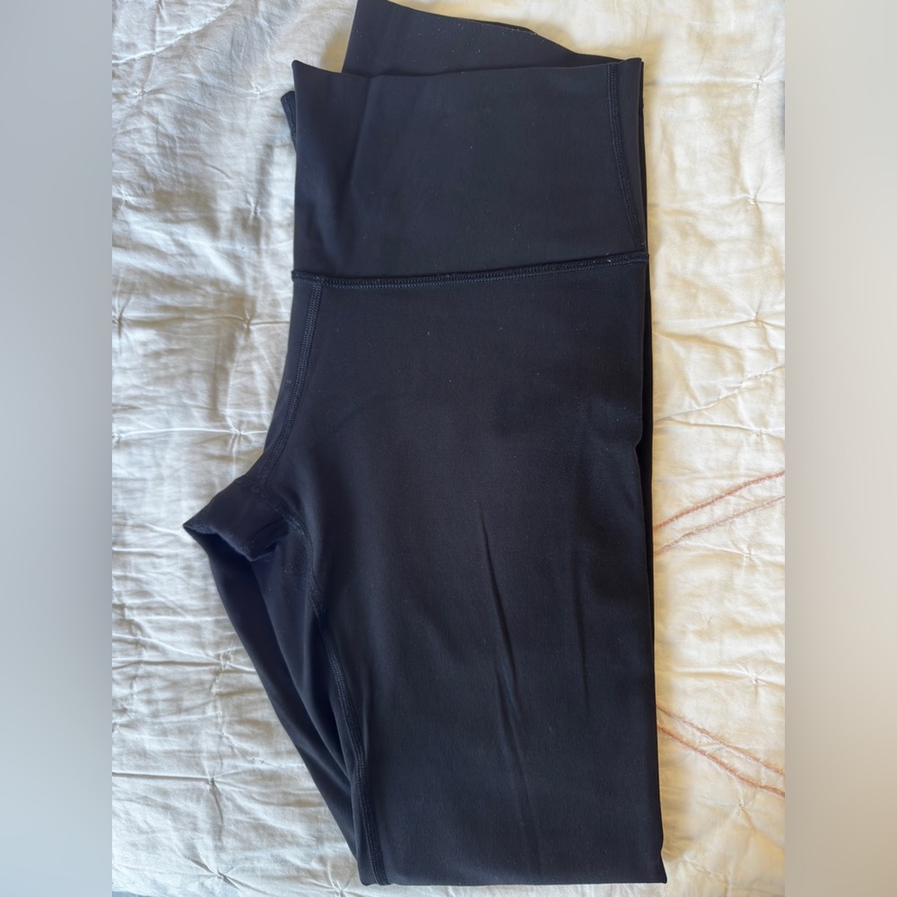 Lululemon Wunder Under Black High-Waisted Leggings